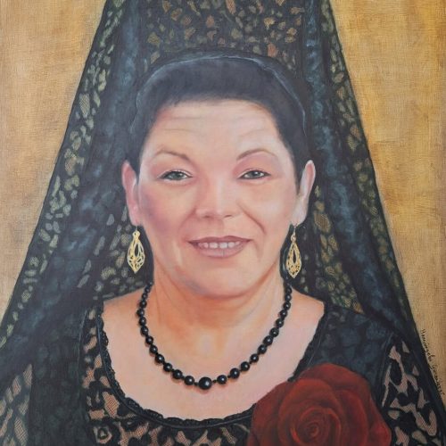 Oleo sobre tabla 50x70cm